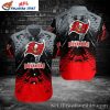 Buccaneers Digital Red Zone Rush Hawaiian Shirt