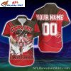 Buccaneers Gridiron Glory Customizable Player Hawaiian Shirt