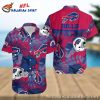 Buffalo Bills Blue Hibiscus Pattern Fan Hawaiian Shirt