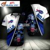 Buffalo Bills Fierce Fanatic Skull Hawaiian Shirt