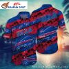 Buffalo Bills Palm Tree Silhouette Hawaiian Shirt For Men