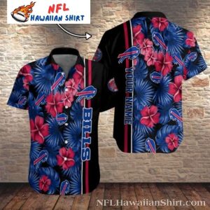 Buffalo Bills Red Floral Aloha Spirit Hawaiian Shirt