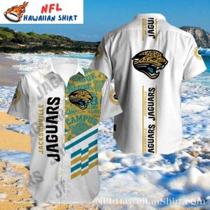 Campus League Jacksonville Jaguars Hawaiian Shirt – Academic Pride