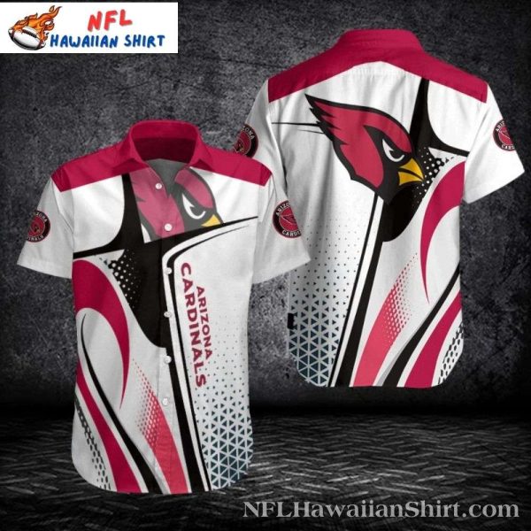 Cardinal Flight Abstract Arizona Cardinals Hawaiian Shirt