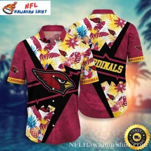 Cardinals Summer Vibes NFL Hawaiian Shirt – Arizona Cardinals Sunset Beach Party Edition