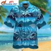 Carolina Panthers Sky Blue Tropical NFL Hawaiian Shirt