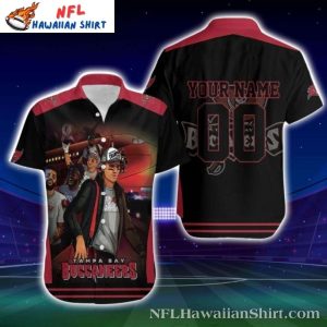 Championship Spirit – Funny Cartoon Animation For Fans Buccaneers Hawaiian Shirt