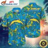 Chargers Jungle Rush – Wild Fanfare Aloha Shirt