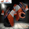 Chicago Bears Swooping Swirl Hawaiian Shirt