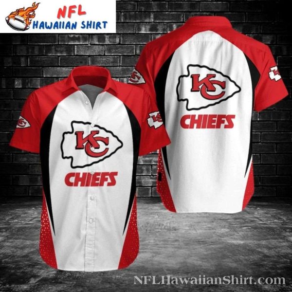 Chiefs Classic Colorblock Customizable Hawaiian Shirt