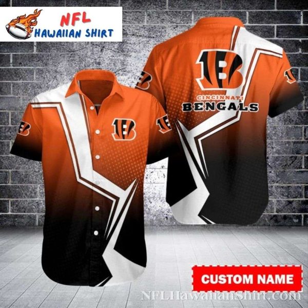 Cincinnati Bengals Sunset Stripes Personalized Hawaiian Shirt – End Zone Aloha