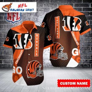 Cincinnati Bengals Tropic Touchdown Personalized Hawaiian Shirt – Bengals Aloha Shirt