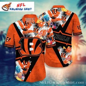 Cincinnati Bengals Tropical Tiki Hawaiian Shirt