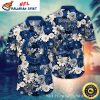 Classic Blue And White Floral – Indianapolis Colts Hawaiian Shirt