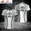 Classic Game Day Green Bay Packers Striped Hawaiian Shirt