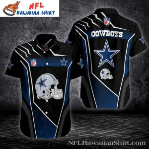 Classic Helmet Dallas Cowboys NFL Hawaiian Shirt