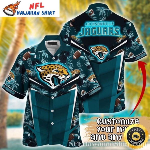 Coconut And Palms Jacksonville Jaguars Hawaiian Shirt – Lush Tropics