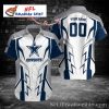 Customizable Starburst Dallas Cowboys Hawaiian Shirt