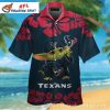 Cute Green Creature Houston Texans Baby Yoda Hawaiian Shirt