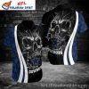 Dark Elegance Dallas Cowboys Skull Tropical Hawaiian Shirt