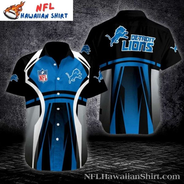 Detroit Lions Precision Play Custom Hawaiian Shirt