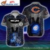 Dragon Dark Mystical – Chicago Bears Themed Hawaiian Shirt