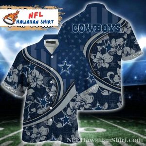 Dynamic Play Dallas Cowboys Customizable Aloha Shirt