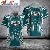 Dynamic Zigzag Philadelphia Eagles Hawaiian Shirt