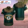 Elegant Green Bay Packers Mandala Pattern Tropical Hawaiian Shirt