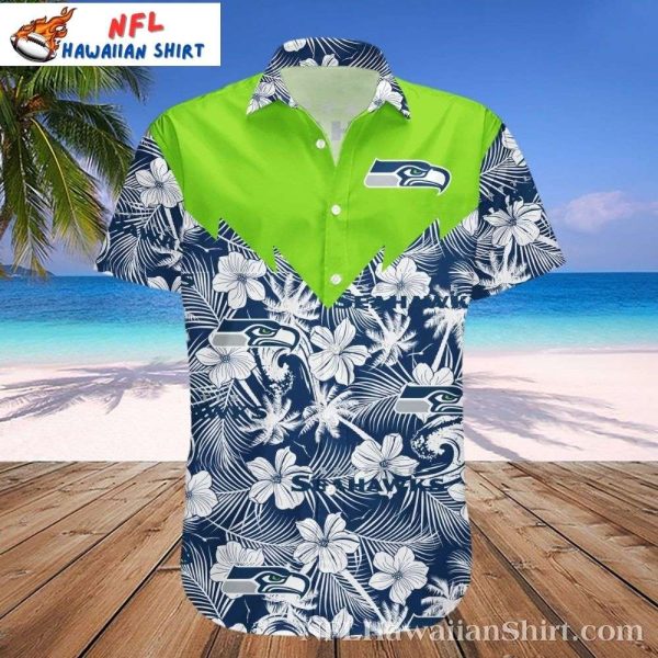 Emerald Shoreline Classic – Seattle Seahawks Hawaiian Shirt