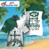 Faith And Football NY Jets Inspirational Hawaiian Shirt