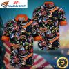 Festive Tiki Game Day – Chicago Bears Hawaiian Shirt