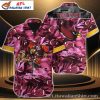 Fierce Rush – Arizona Cardinals Pink Flora Hawaiian Shirt