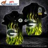 Fiery Spirit Green Bay Packers Flaming Hawaiian Shirt Mens