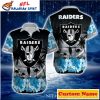 Flamingos And Tropical Night Las Vegas Raiders Hawaiian Shirt