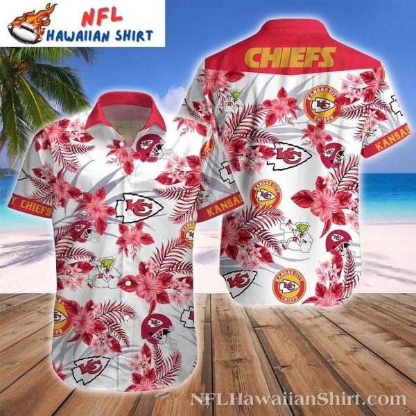 Floral Chiefs Explosion Customizable Hawaiian Shirt