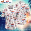 Fourth Of July Fireworks – Chiefs Patriotic Men’s Hawaiian Shirt