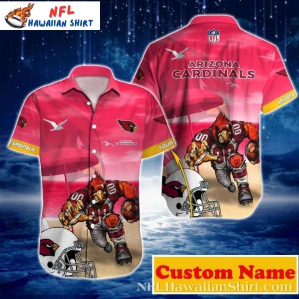 Gridiron Glory – Arizona Cardinals Hawaiian Shirt Mens