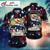 Houston Texans Surf’s Up Vintage Hawaiian Shirt – Beachside Tailgate