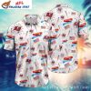 Independence Day Buccaneers Fireworks Celebration NFL Hawaiian Shirt