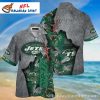 Jets Paradise Fiesta Hawaiian Shirt – NY Jets Tropical Celebration Aloha Shirt