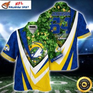 LA Rams Luck And Victory Hawaiian Shirt – St Patricks Day Edition