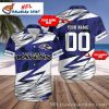 Lightning Strike Ravens – Personalized Baltimore Ravens Hawaiian Shirt