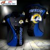 Los Angeles Rams Night Play Hawaiian Shirt – Dark Curved Aesthetics