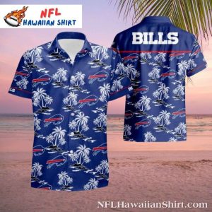 Men’s Tropical Buffalo Bills Hawaiian Shirt – Beachside Fan Gear