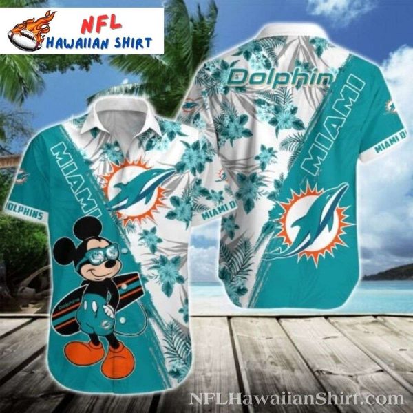 Miami Dolphins Ocean Breeze Disney Mickey Edition Hawaiian Shirt – Fan Paradise Wear