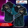 Midnight Mascot Jacksonville Jaguars Hawaiian Aloha Shirt – Custom Name Feature