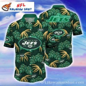 NY Jets Aloha Blossom Shirt – Perfect Gift For Jets Fans