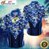 Oceanic Bloom LA Rams Hawaiian Shirt – Nautical Flair