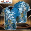 Oceanic Prowess Detroit Lions Hawaiian Shirt Custom Name Edition